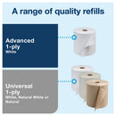 Distributeur de rouleaux d'essuie-mains à transfert automatique à levier universel 84 TR