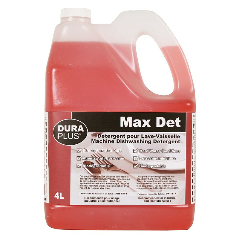 Max Det Liquid Detergent For Dishwasher 4L