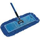 Economy Dust Mop, Slip On Style, Yarn, 24" L x 5" W (DM-VE524-BL)