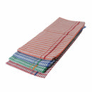 Dish towels, Waffle Weave, Cotton, Multi-Color, 24" x 35" - Pack of 12 (DT-2435-12P)