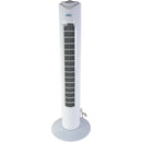 Oscillating Tower Fan, Commercial, 3 Speed, 6" Diameter, White (EB582)