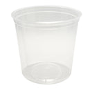 Deli Round Container, Polypropylene, Translucent, 24 oz - Case of 500 (ECO24DELI-PP)