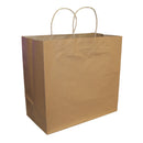 Kraft Paper Bag With Rope Handle, 14" x 10" x 15.5" - Case of 250 (ECOBG1410155)