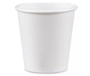 Eco-Cups, Polyethylene Lined Paper Hot Cup, White