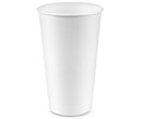 Eco-Cups, Polyethylene Lined Paper Hot Cup, White
