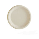 Bagasse Round Plates, Kraft, Compostable