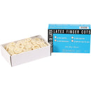 Dynamic™ Finger Cots, Latex - Box of 144 (Multiple Sizes)