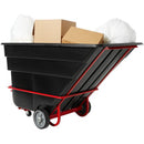 Tilt Truck, Black Recycled Plastic, 1/2 cu.yd., 1400 lbs. Load Capacity (FG130600BLA)