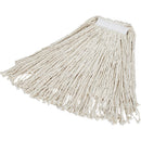 Economy Wet Mop, Cotton, 24 oz., Cut Style, White (FGV11800WH00)