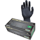 SENTRON™ 6 Gants en nitrile noir sans poudre 6-MIL - Petit (100/cs)