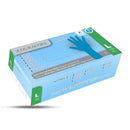 Nitrile Gloves Extended Cuff 8-Mil Powder-Free Blue - Large (50/box)