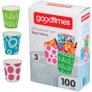 Disposable Cup, Paper, 5 oz., White, 50 per pack (GT037)