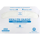Health Gards® Half-Fold Toilet Seat Covers - Pack of 250 (HG-5000)