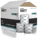 Standard Bathroom Tissue, White, 1-Ply, 1,000 sheets, 48 rolls per case (INS-ts-1000tt)