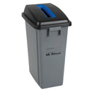 Waste Classification - Lid, Open Lid, Plastic, Fits Container Size: 17-1/4" x 12-1/2" (JH480)