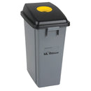 Waste Classification - Lid, Open Lid, Plastic, Fits Container Size: 17-1/4" x 12-1/2" (JH482)