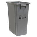 Recycling & Garbage Bin, Plastic, 16 US gal., With or Without Lids (JH485)