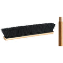 Push Broom with Handle, 18", Medium, Tampico Bristles (PB-WH18T)