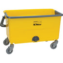 Microfibre Mop Bucket & Wringer, Strainer, 11 US Gal. (44 Quart), Yellow (JN501)