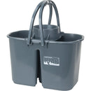 Mop Pail & Wringer, Strainer, 3.75 US Gal.(15 Quart), Grey (JN505)