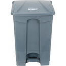 Step-On Garbage Can, Plastic, 12 US gal. Capacity (JN512)