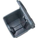 Step-On Garbage Can, Plastic, 12 US gal. Capacity (JN512)
