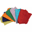 Recycled Material Wiping Rags, Cotton, Mix Colours, 25 lbs. (JP783)