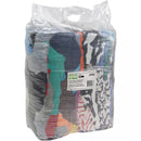 Recycled Material Wiping Rags, Cotton, Mix Colours, 25 lbs. (JP783)