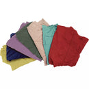 Recycled Material Wiping Rags, Fleece, Mix Colours, 25 lbs. (JQ109)