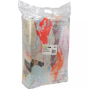 Recycled Material Wiping Rags, Terrycloth, Mix Colours, 25 lbs. (JQ112)