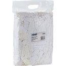 Wiper Rags, Fleece, White, 10 lbs. (JQ664)