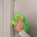 Dusting and Cleaning Cloth, Microfibre, 16" x 16", Green - Pack of 12 (JQ716)