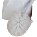 Brosse de Toilette & Porte-Brosse, Poils en Polypropylène, Blanc (JQ831)