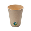 Compostable Hot Cup, Bamboo Material, Natural, 8 oz., Case of 1,000 (EP-BHKC08)