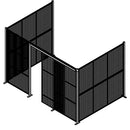 Wire Mesh Partition Kits, 32' x 24' x 8'3" (KD081)