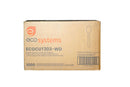 Wooden Teaspoon, Brown, Individually Wrapped, Bags of 100 - Case of 10 Bags (L8750062)