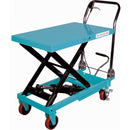 Heavy-Duty Hydraulic Scissor Lift Table, 32" L x 19-3/4" W, Steel, 1100 lbs. Capacity (MJ521)