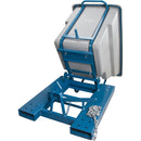 Self-Dumping Hopper, Polyethylene, 5/8 cu.yd., Grey (MP155)