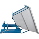 Self-Dumping Hopper, Polyethylene, 5/8 cu.yd., Grey (MP155)
