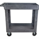 Utility Service Cart, 2 Tiers, 16-1/2" x 32-1/2" x 34-1/2", 550 lbs. Capacity (MP640)