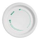 Heavy Duty White Paper Plate "PROPLANET" 8.5" - 500 per case (MP9-PLANET)