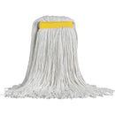 SynRay™ Wet Mop Synthétique Cut-End - Blanc (24oz)