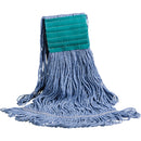 SuperLooper™ Wet Mop, Polyester/Rayon, Loop Style, 20oz/Medium, Blue (MW-SLR11M-WB-BL)