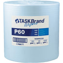 Essuie-glaces tout usage TaskBrand® P60 Premium Series - 13"x 12"Bleu (1100s)