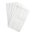 Tall Fold Napkin, White, 13.39" X 6.93", 1 Ply, 500/Pack, 20 Packs/Case (PENAPTF16W)