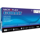 Microflex® Cobalt® N19 Multi-Purpose Exam Gloves, Nitrile, 3.9-mil, Powder-Free, Blue, Class 2 - Box of 100 (N19)