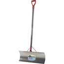 Nordic™ Snow Pusher, Aluminum Blade, D-Grip Handle, 24" W (NAP24D)