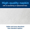 Premium LinStyle® - Serviette de table pliée 1/8 (360/cs)