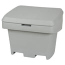 Heavy-Duty Outdoor Salt and Sand Storage Container, 30" x 24" x 24", 5.5 cu. Ft., Grey (ND202)