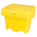 Heavy-Duty Outdoor Salt and Sand Storage Container, 30" x 24" x 24", 5.5 cu. Ft., Yellow (ND337)